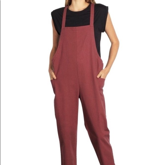 SOLD❤️ EUC Mod Ref linen overall jumpsuit - Picture 3 of 7